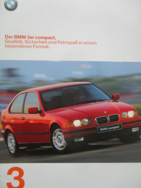 BMW 316i 318ti 318tds E36/5 Compact März 1997