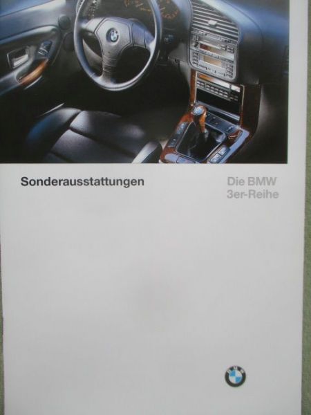 BMW 3er Reihe E36 Sonderausstattungen September 1996