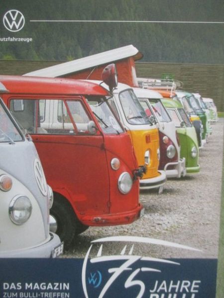 VW Magazin 75 Jahre Bulli am Salzuburgring