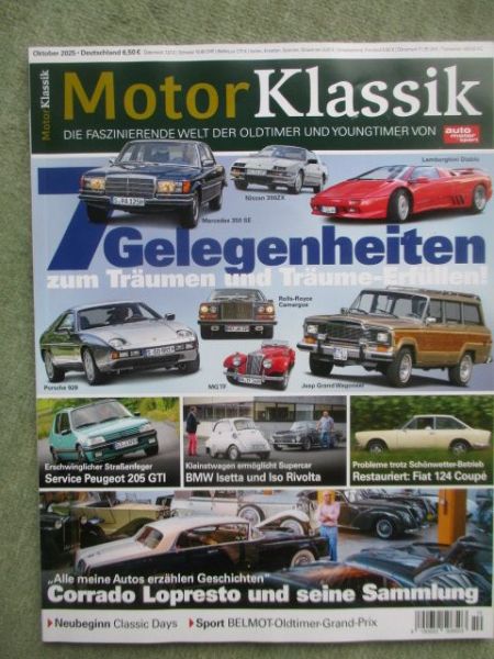 Motor Klassik Oktober 2025