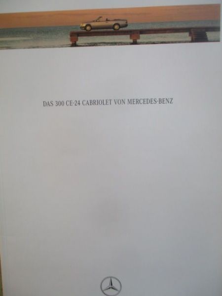 Mercedes Benz 300CE-24 Cabriolet C124 Oktober 1992