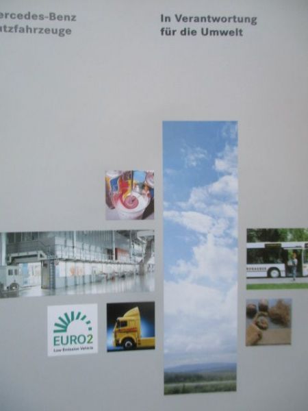 Mercedes Benz Nutzfahrzeuge In Verantwortung für die Umwelt 9/1994