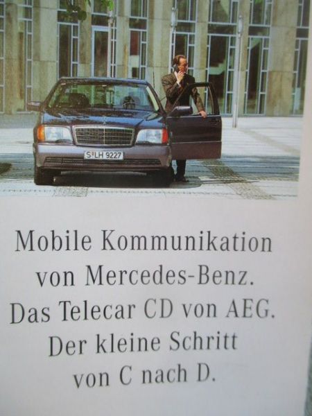 Mercedes Benz Mobile Kommunikation Telecar CD von AEG
