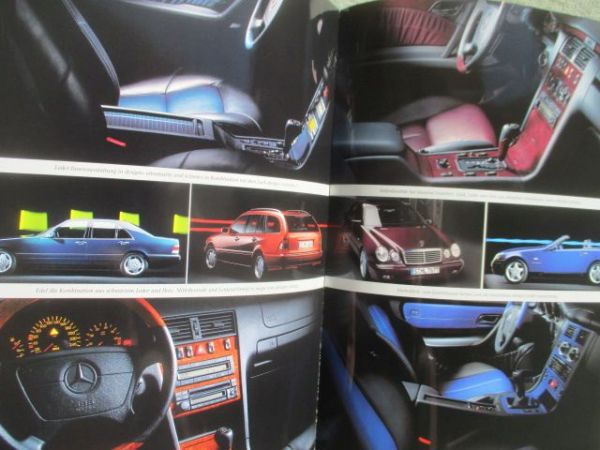 Mercedes Benz designo August 1997 Prospekt