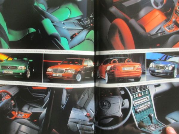 Mercedes Benz designo August 1997 Prospekt