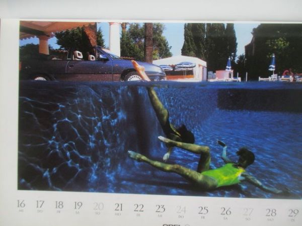 Opel 1990 Kalender 30x40cm Format