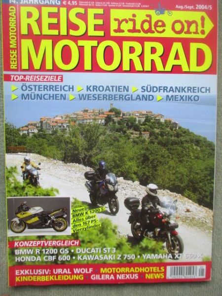 Reise Motorrad Mai/Juni 2006
