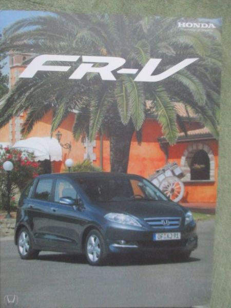Honda FR-V Pressemappe 2005