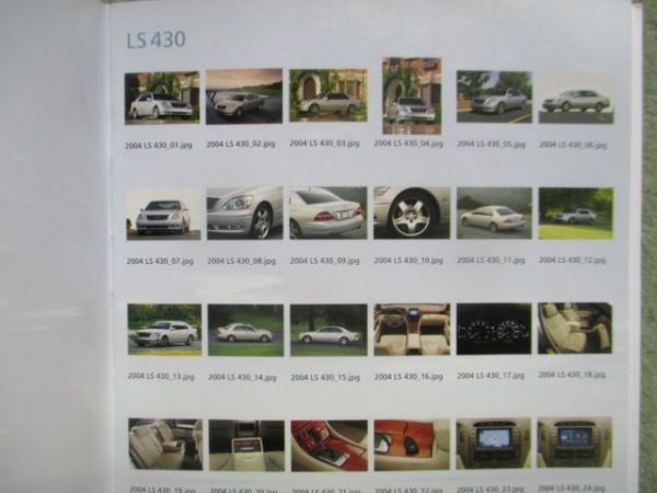 Lexus 2004 Press Information
