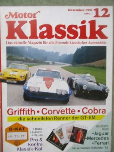 Motor Klassik 12/1991