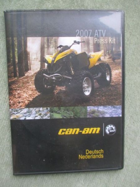 can-am 2007 ATV Press Kit Deutsch/Netherlands