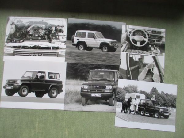 Toyota LandCruiser KJ73 Special KJ70 J7 Pressemappe Juli 1993