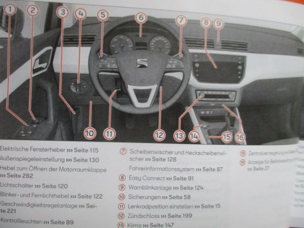 Seat Ibiza (6F) Betriebsanleitung November 2019