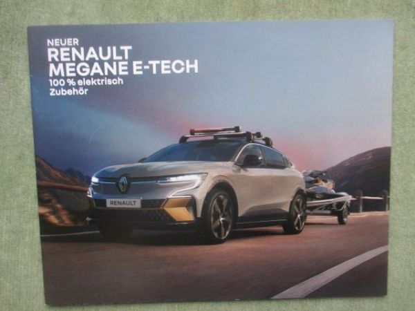 Renault Megane E-Tech Zubehör Juni 2022