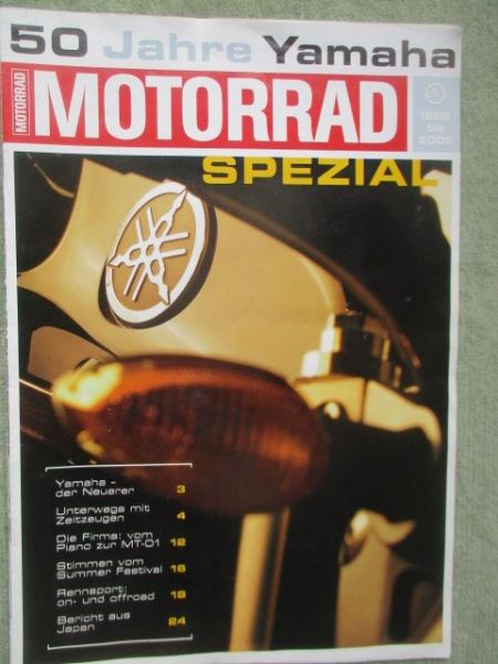 Motorrad Spezial 50 Jahre Yamaha