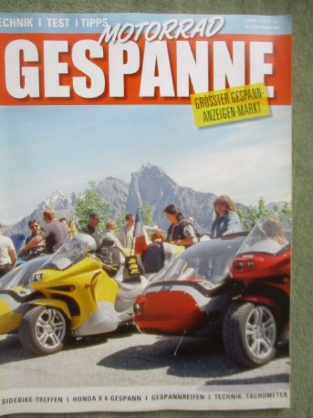 Motorrad Gespann 7+8/2004