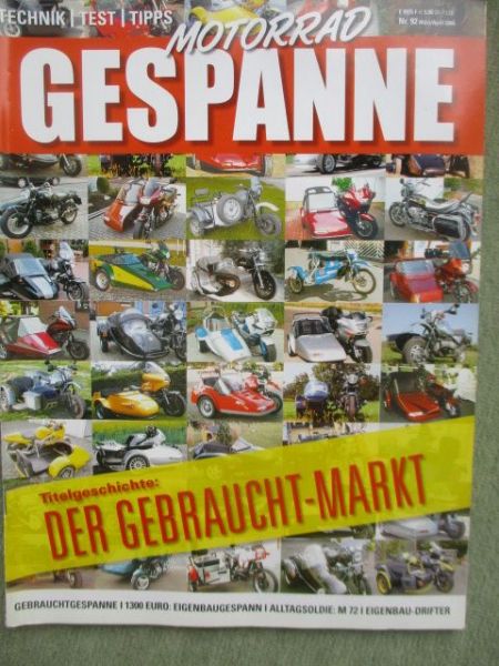 Motorrad Gespanne 3+4/2006