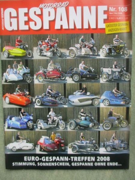 Motorrad Gespanne 2008