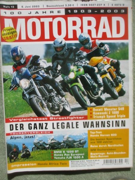 Motorrad 13/2003