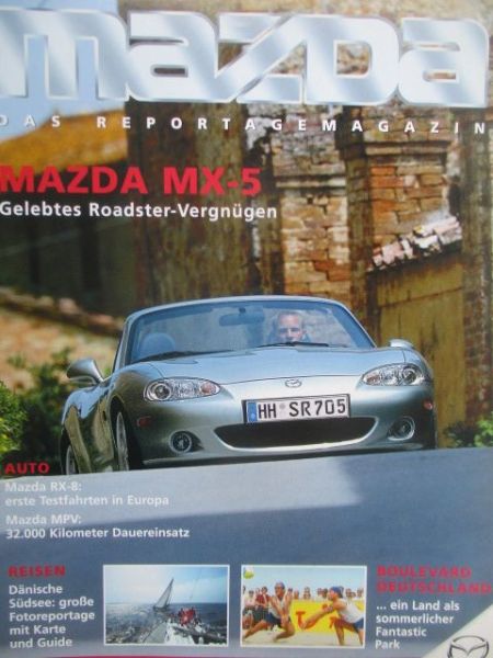 mazda Reportagemagazin Sommer 2003
