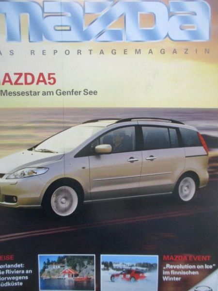 mazda Reportagemagazin Frühjahr 2005