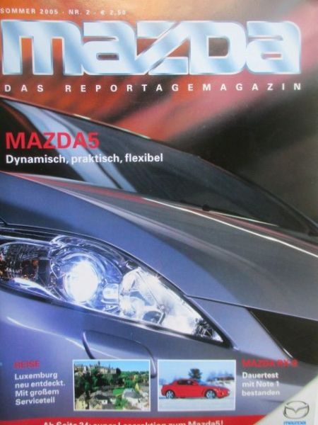 mazda Reportagemagazin Sommer 2005