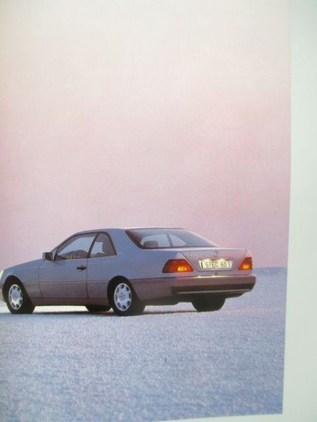 Mercedes Benz S-Klasse Coupés C140 S500 S600 Juli 1993