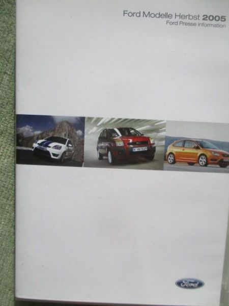 Ford Modelle Herbst 2005