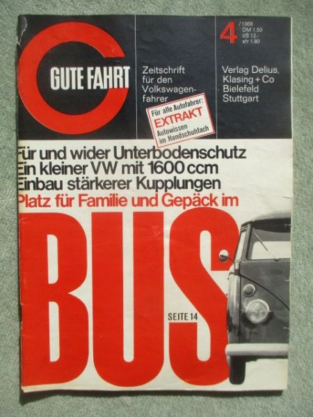 Gute Fahrt April 1966