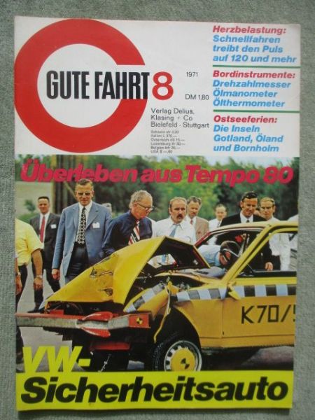 Gute Fahrt August 1971