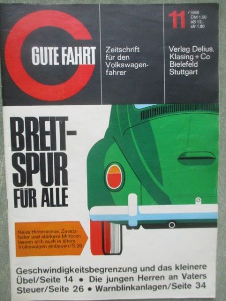 Gute Fahrt November 1966