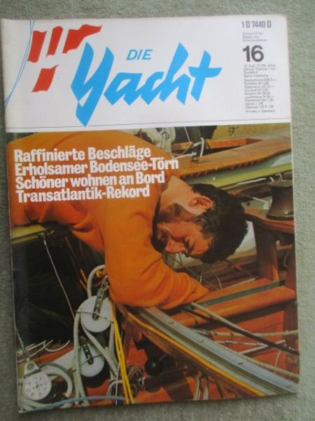 Die Yacht 16/1972