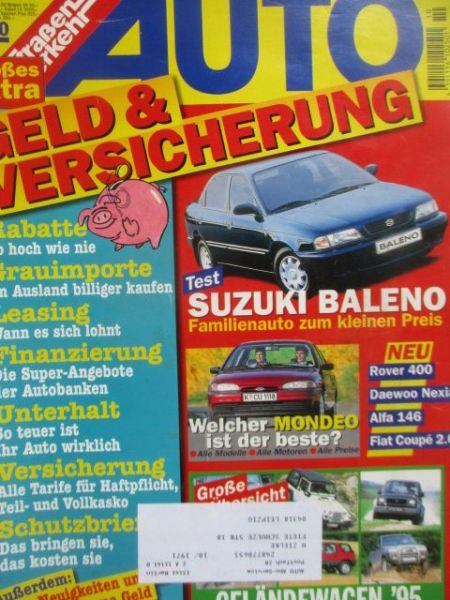 Auto Straßenverkehr 10/1995