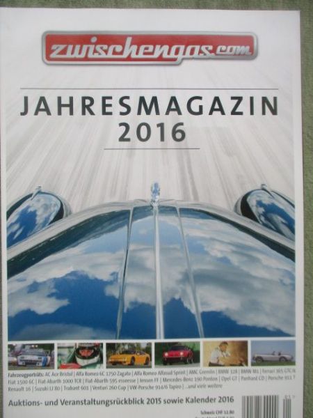 zwischengas Jahresmagazin 2016