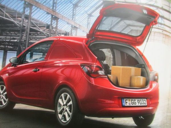 Opel Corsa D Van Prospekt Juni 2016 Version Austria