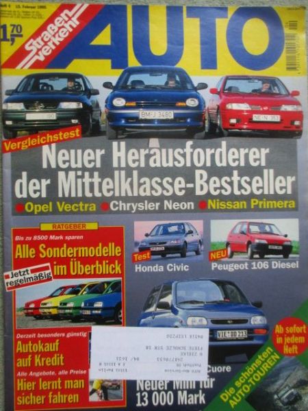Auto Straßenverkehr 4/1995