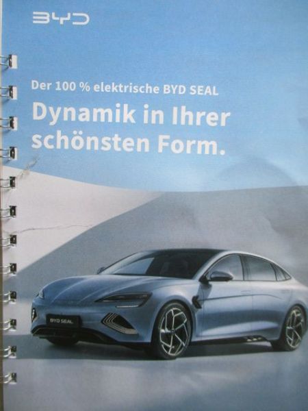 BYD Seal Ringbuch Katalog Kleinformat