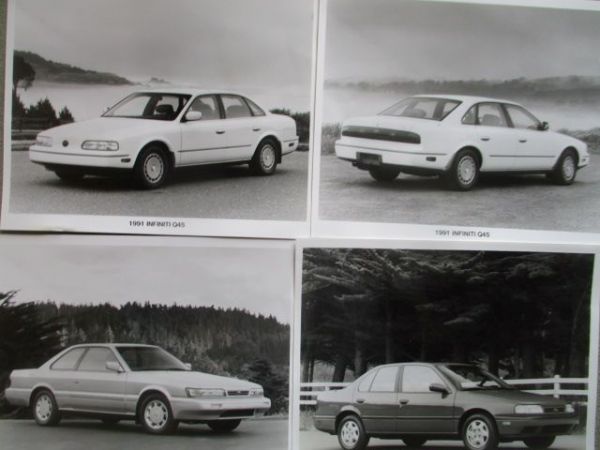 Infiniti Pressemappe USA 1991