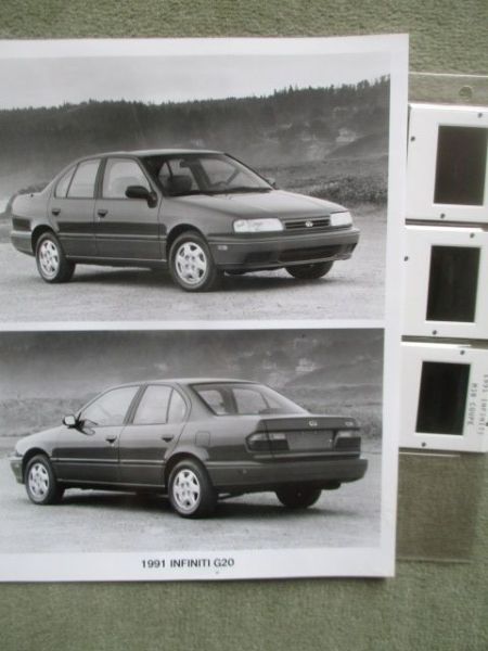 Infiniti Pressemappe USA 1991