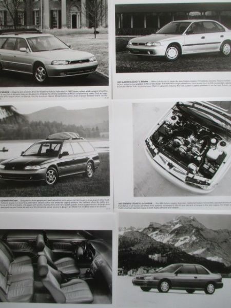 Subaru Product Information 1995