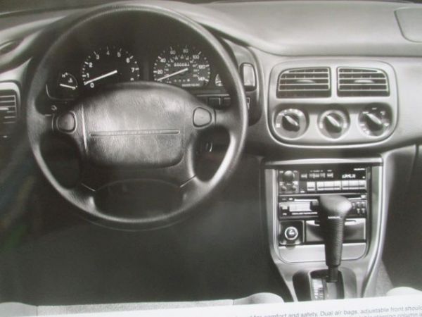 Subaru Product Information 1995