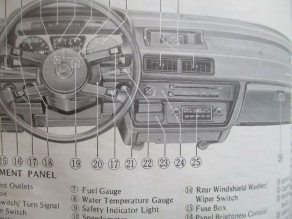 Honda Accord CVCC 1977 Owners Manual