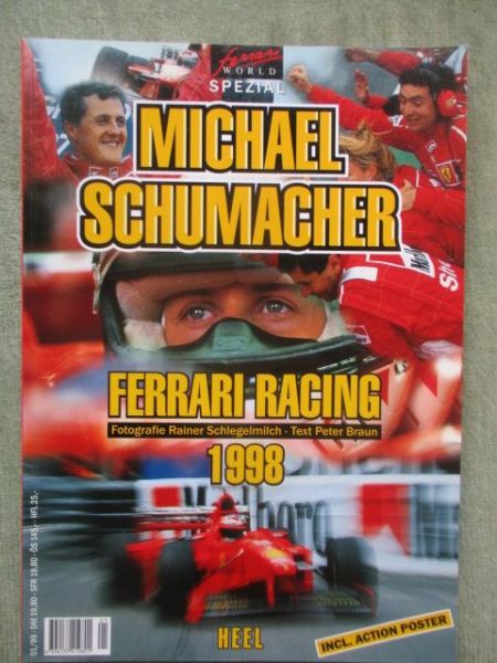 Heel ferrari World Spezial Michael Schumacher Ferrari Racing 1998