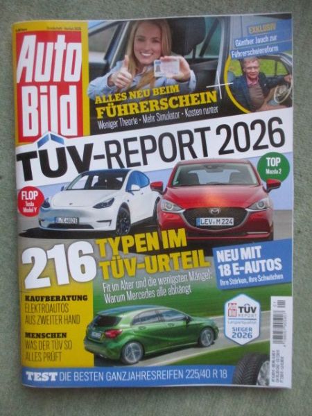 Auto Bild Tüv Report 2026