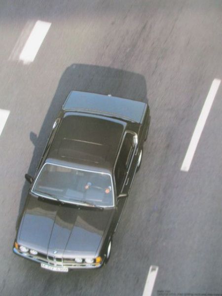 BMW 728i 732i 735i 745i E23 Englisch September 1984