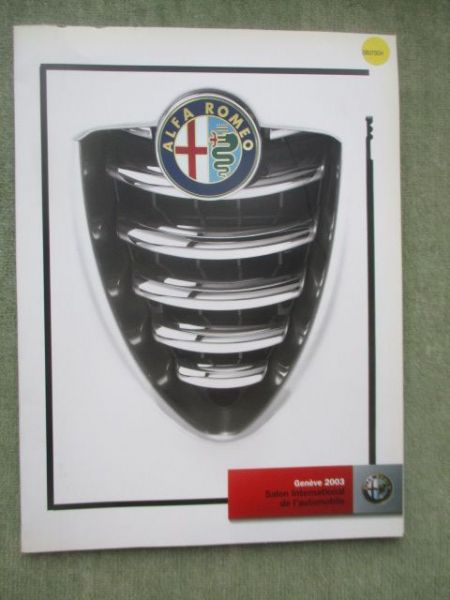Alfa Romeo Genf 2003