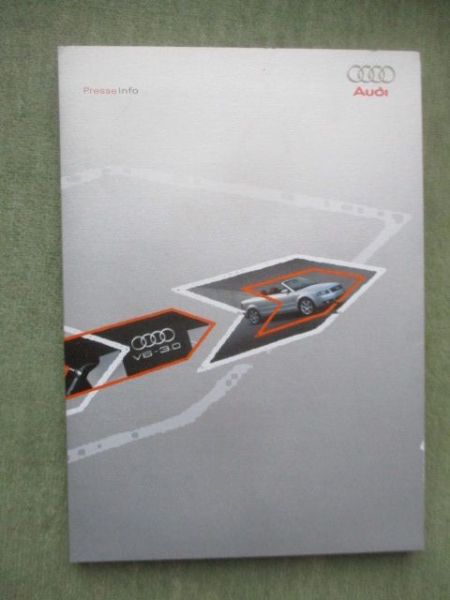 Audi Presse Info September 2003