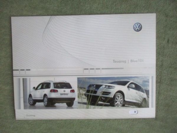 VW Touareg Blue TDI Typ 7L Genfer Autosalon 2007