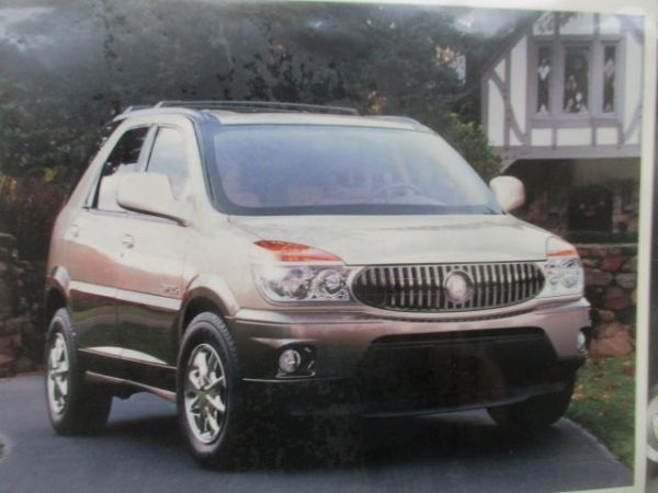 Buick Rendezvous Pressemappe +Dias February 2001