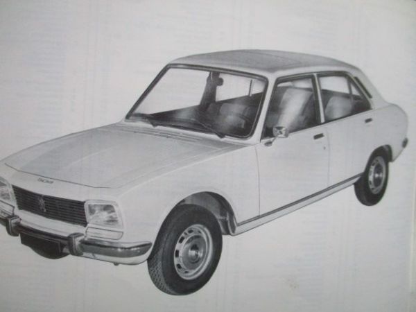 Peugeot 504 +Commerciale September 1974